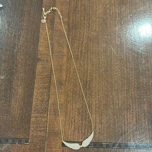 Bomb party angel wings necklace